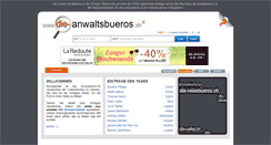 Desktop Screenshot of die-anwaltsbueros.ch